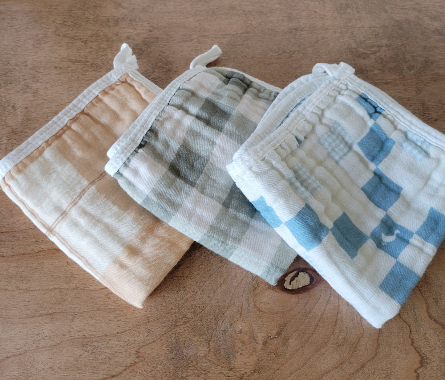 Multi-use Cloths- 3 PACK SET- GENDER NEUTRAL
