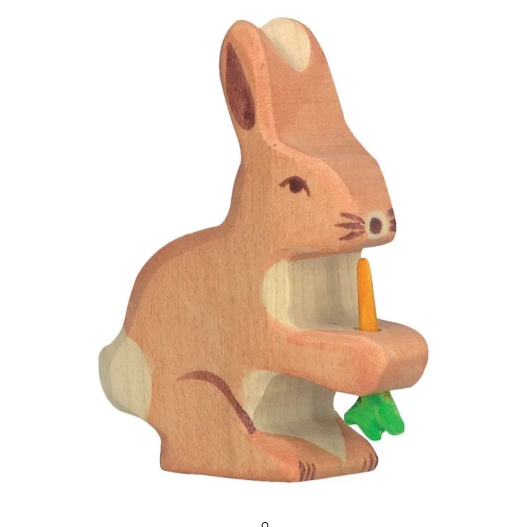 Holztiger Hare with Carrot