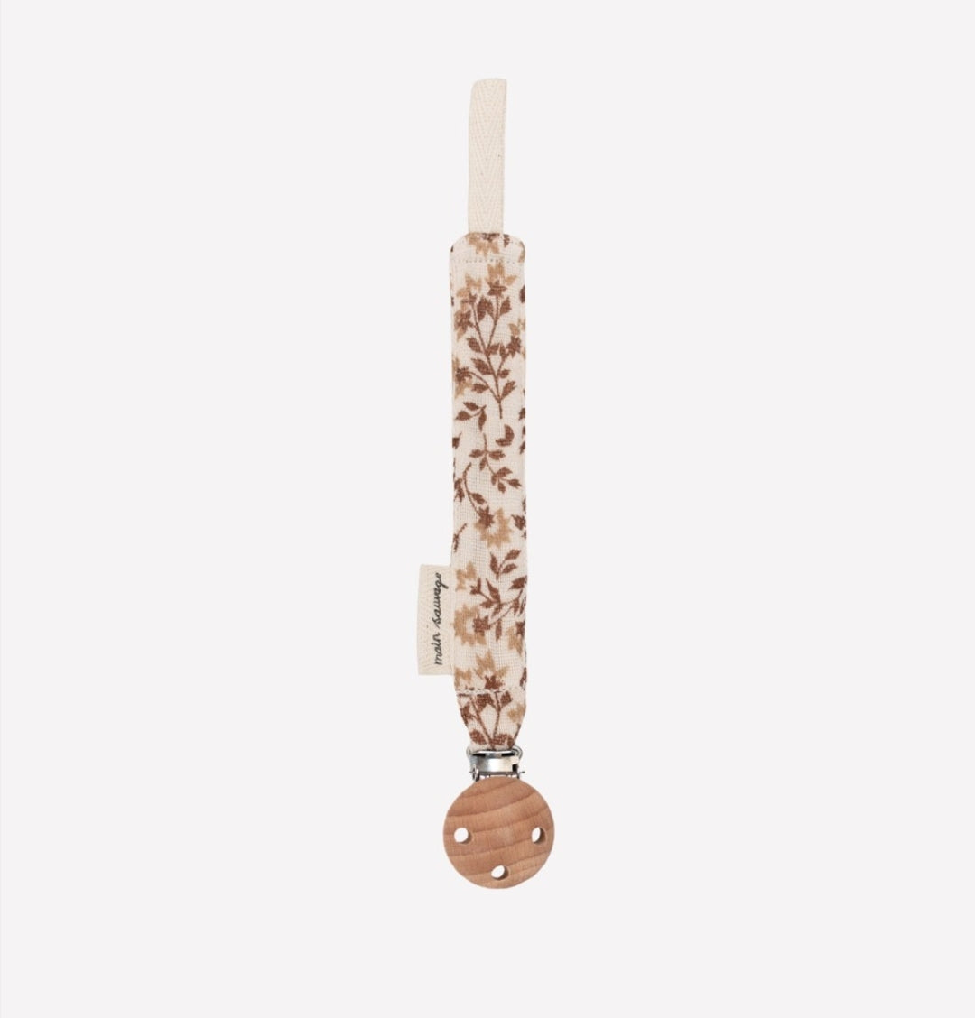 Pacifier Clip- Hibiscus