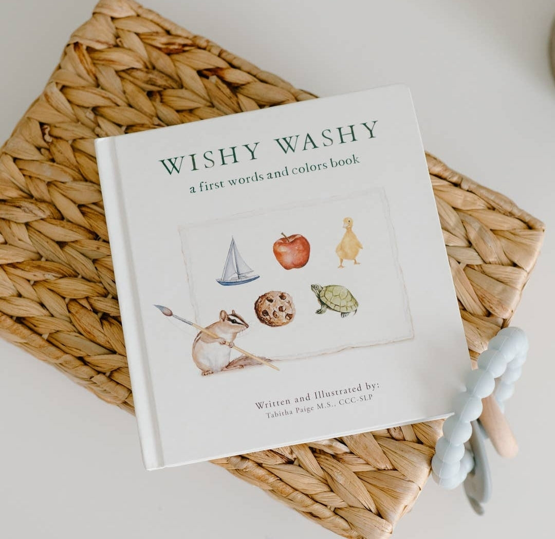 Wishy Washy: A Book of First Words and Colors