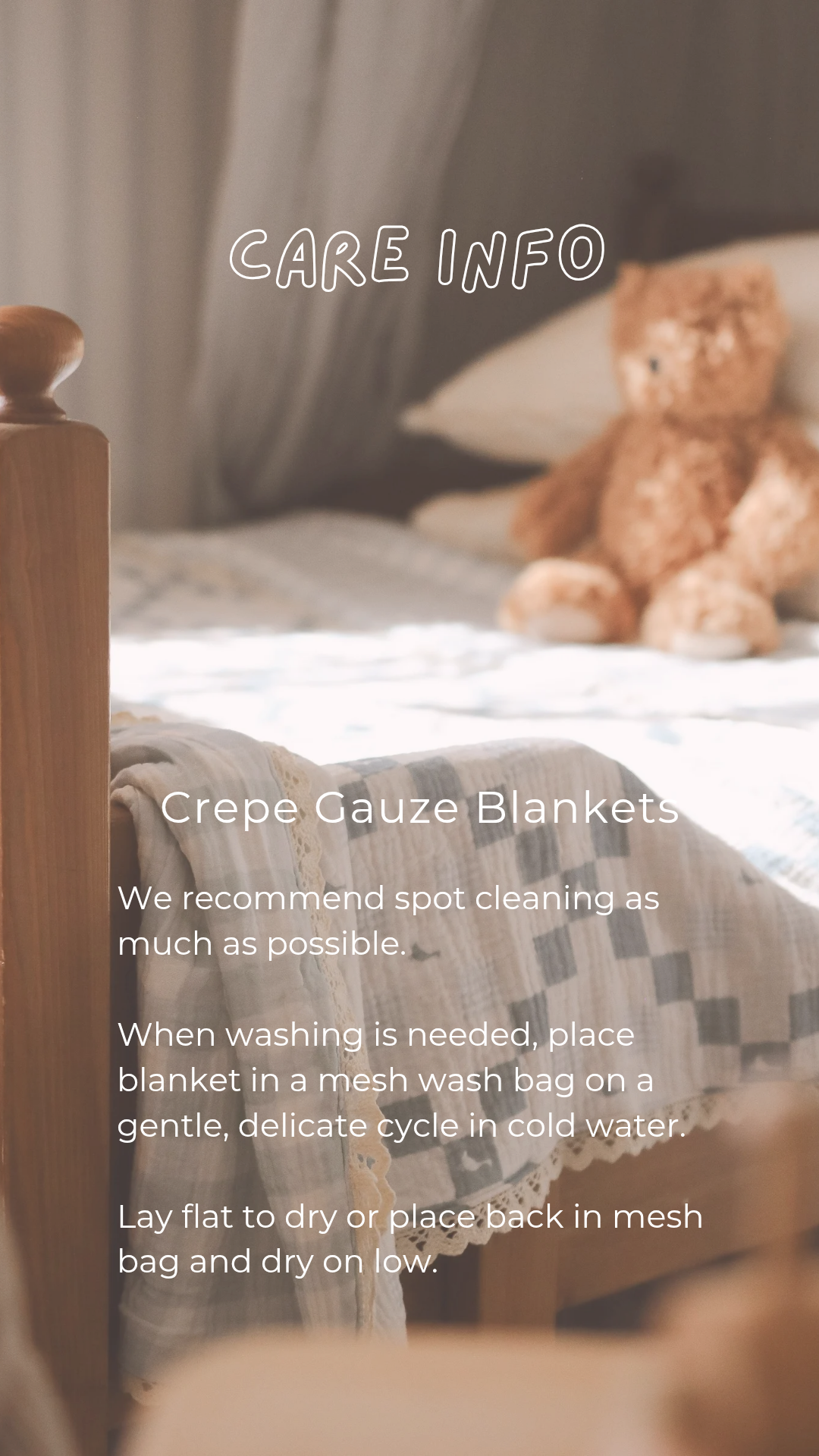 Big Kid Blanket- Teddy Bear Patch