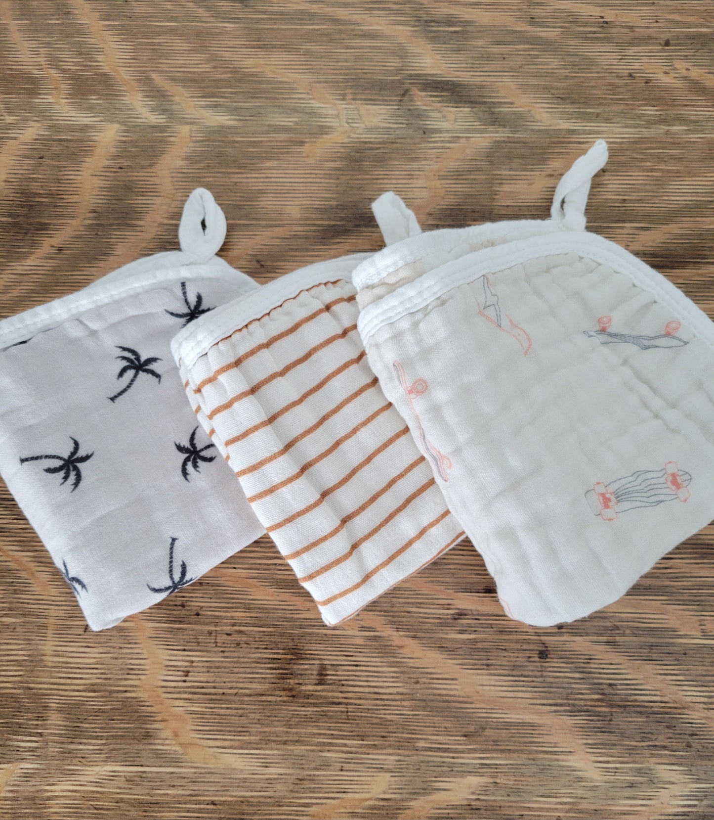 Multi-use Cloths- 3 PACK SET- BOY PRINTS