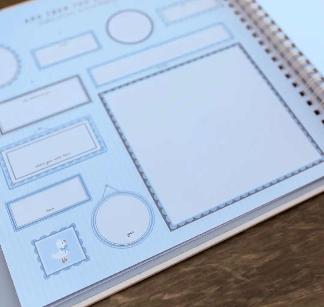 Little Goose Baby Memory Book