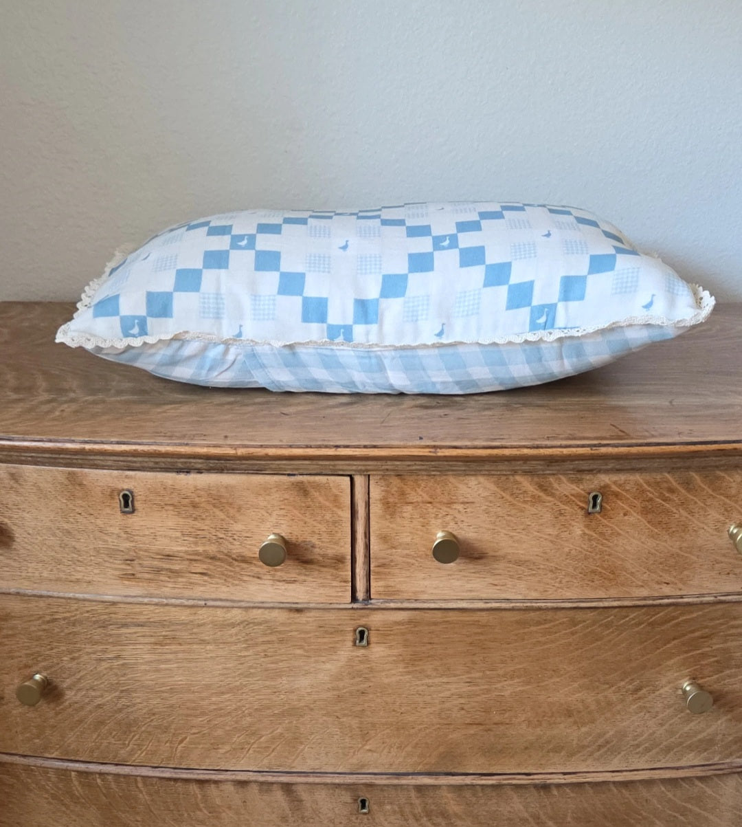 Pillowcase Sham- Grandma's Goose Quilt