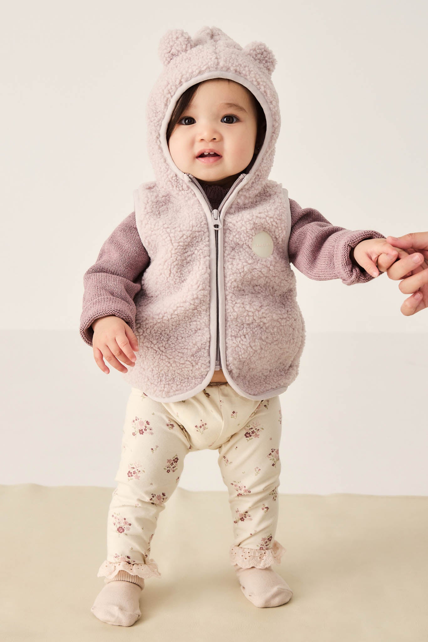 Jamie Kay- Organic Cotton Everyday Legging- Lauren Floral Tofu