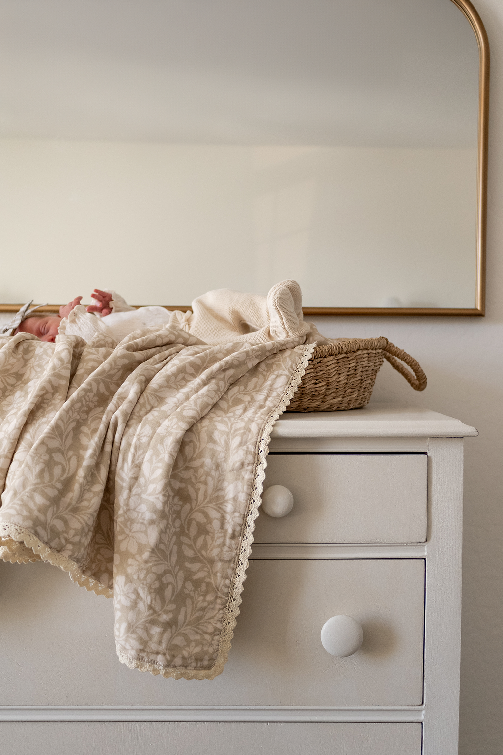 Heritage Floral 6 Layer Gauze Blanket
