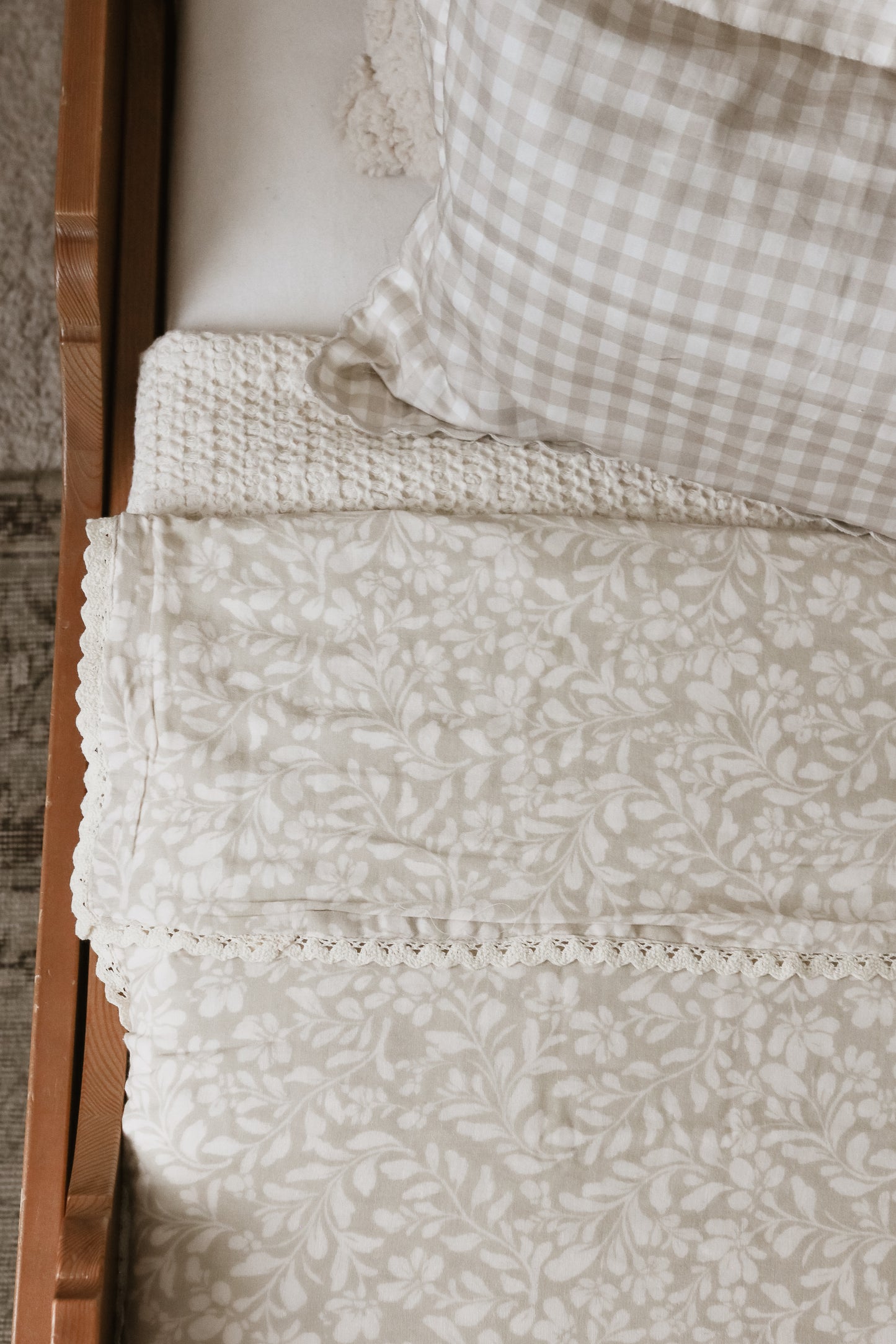Heritage Floral 6 Layer Gauze Blanket