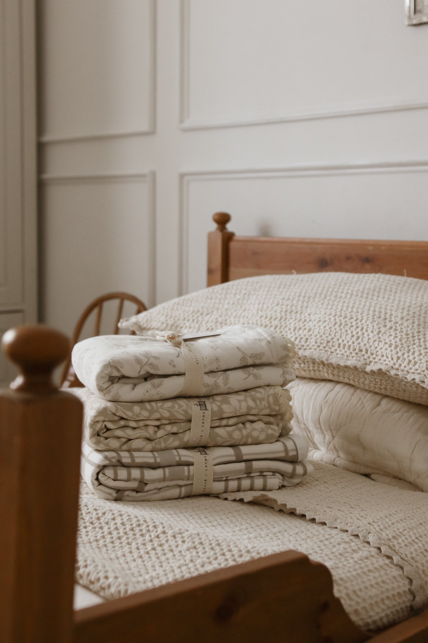 Rustic Plaid 6 Layer Gauze Blanket