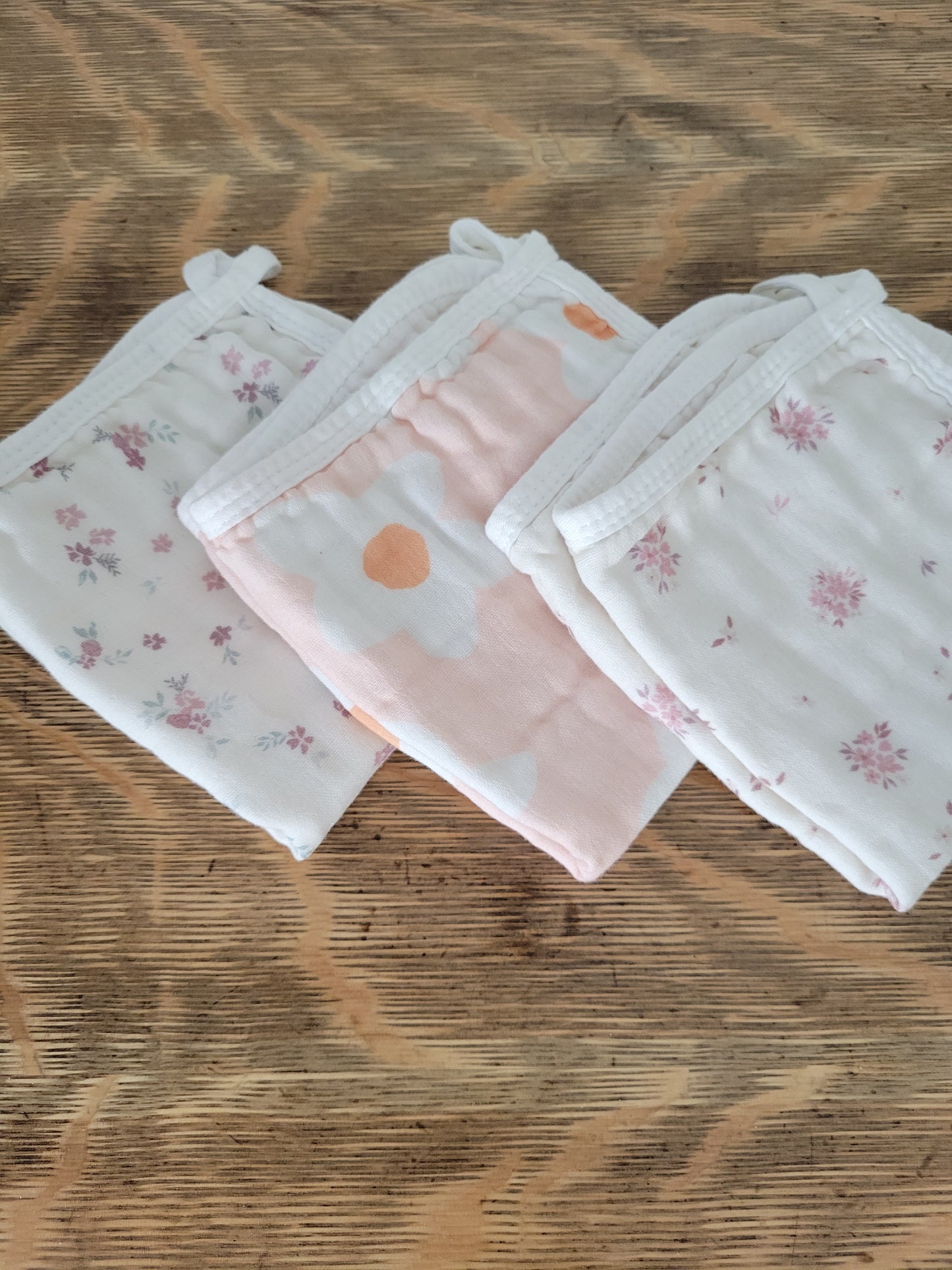 Multi-use Cloths- 3 PACK SET- FLORAL