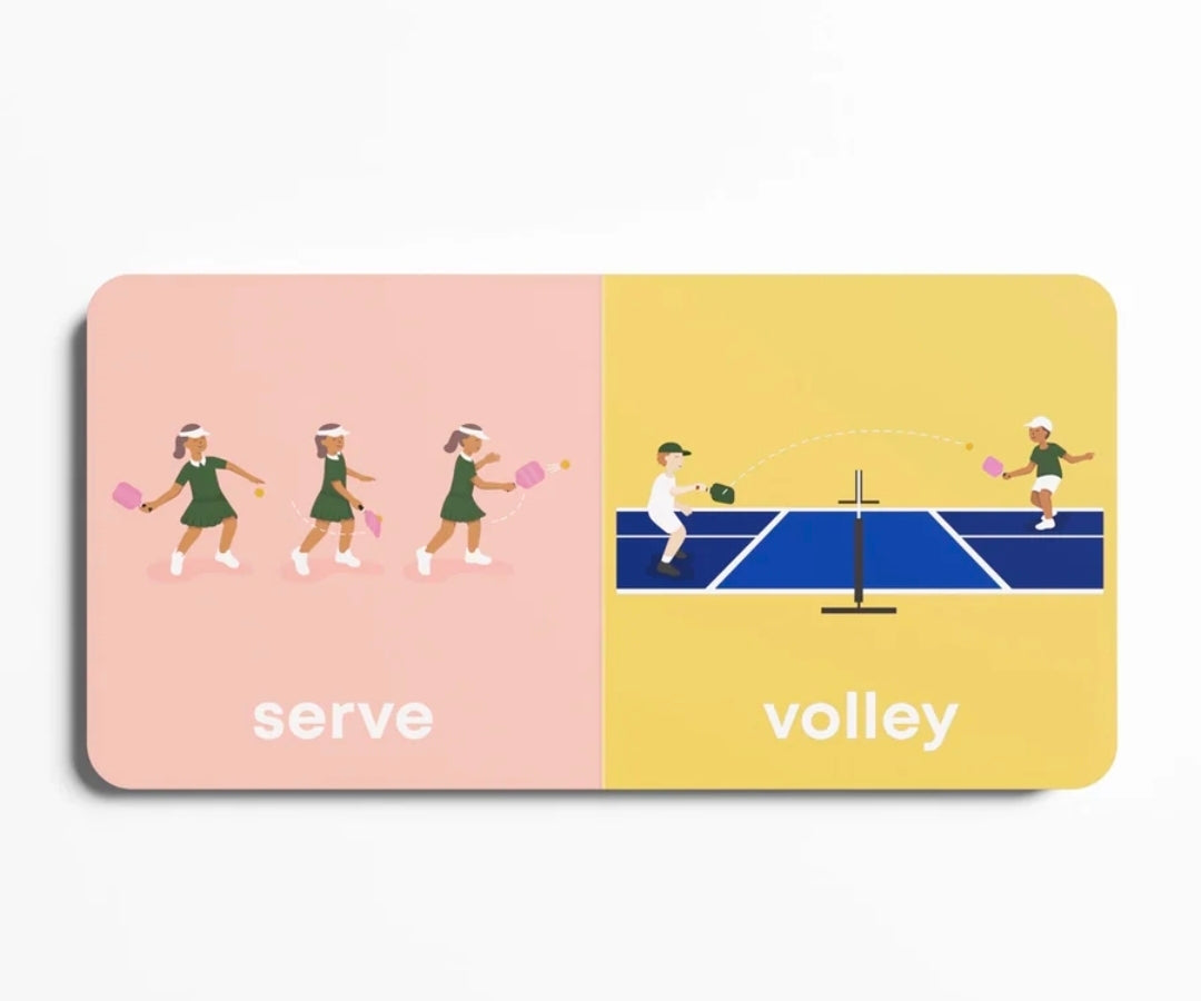 Pickleball Baby Board Book