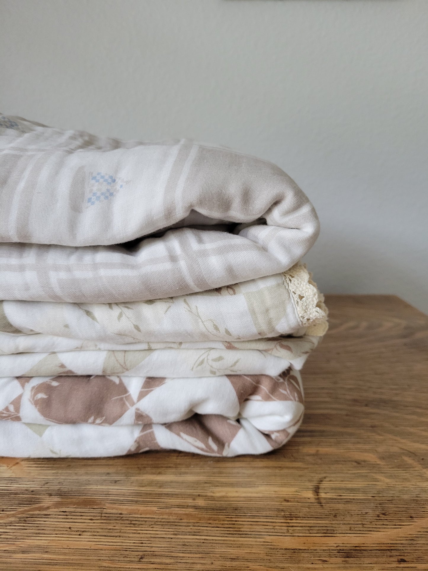 Quilted Sailboats QUILTED 6 Layer Gauze Blanket