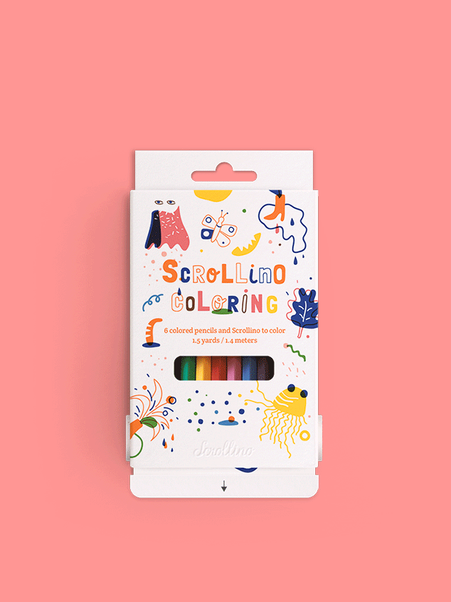 Scrollino Coloring Pack