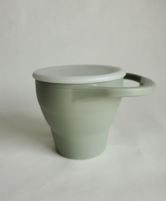 Silicone Snack Cup- Sage