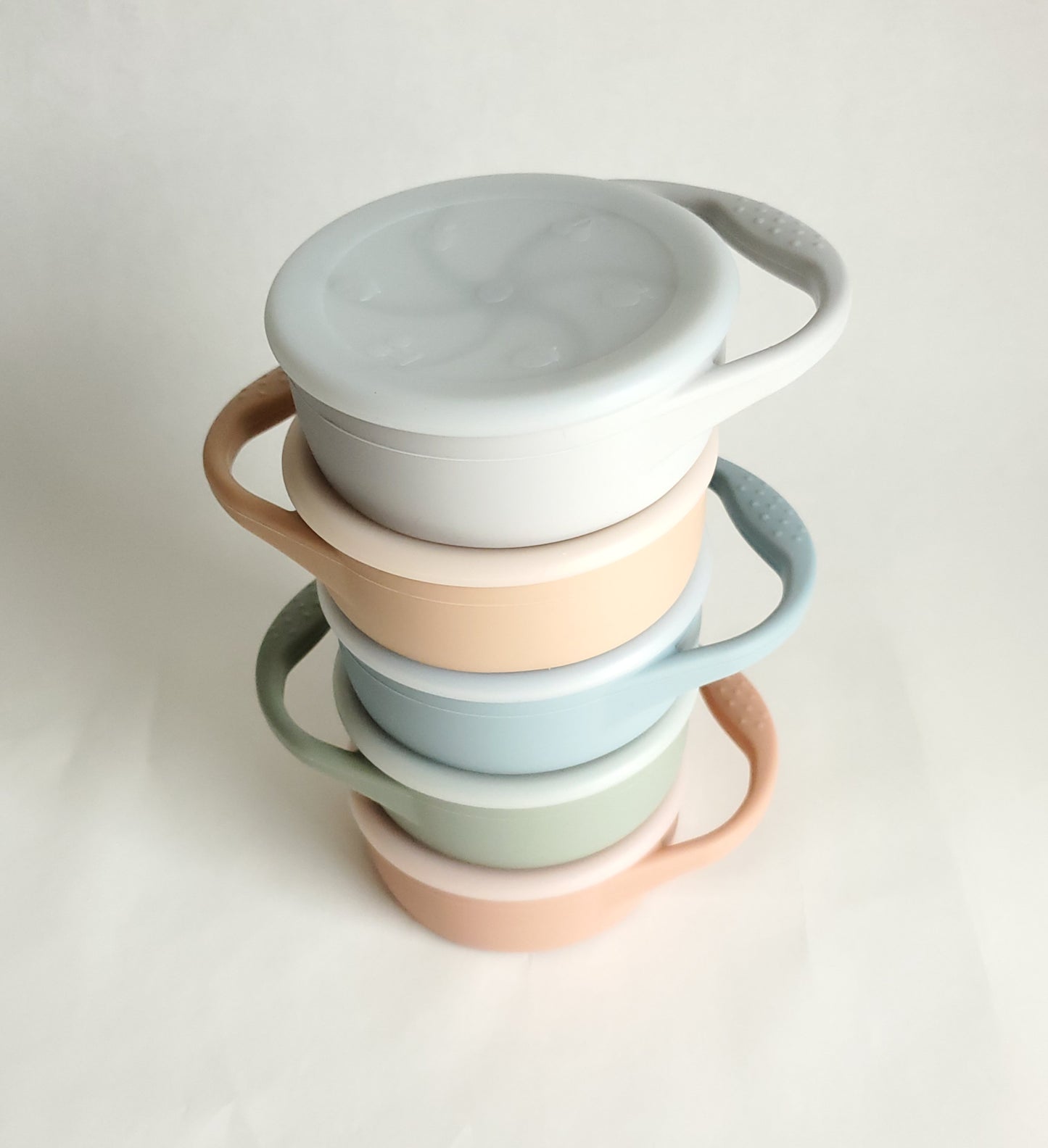 Silicone Snack Cup- Apricot