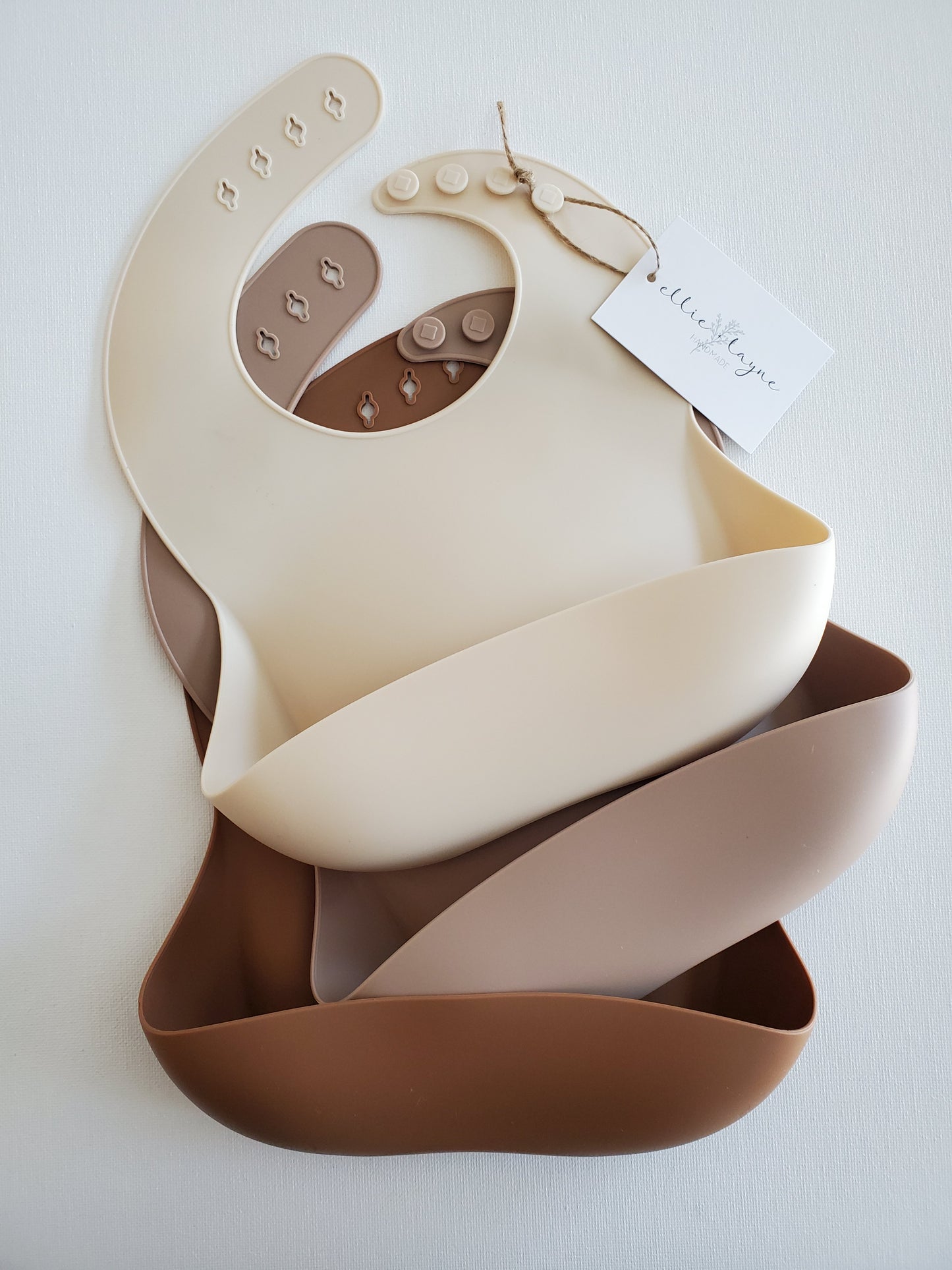 Silicone Bib- Sand