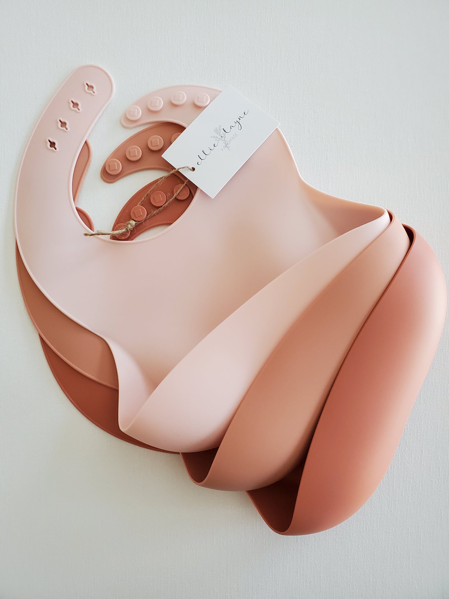 Silicone Bib- Blush