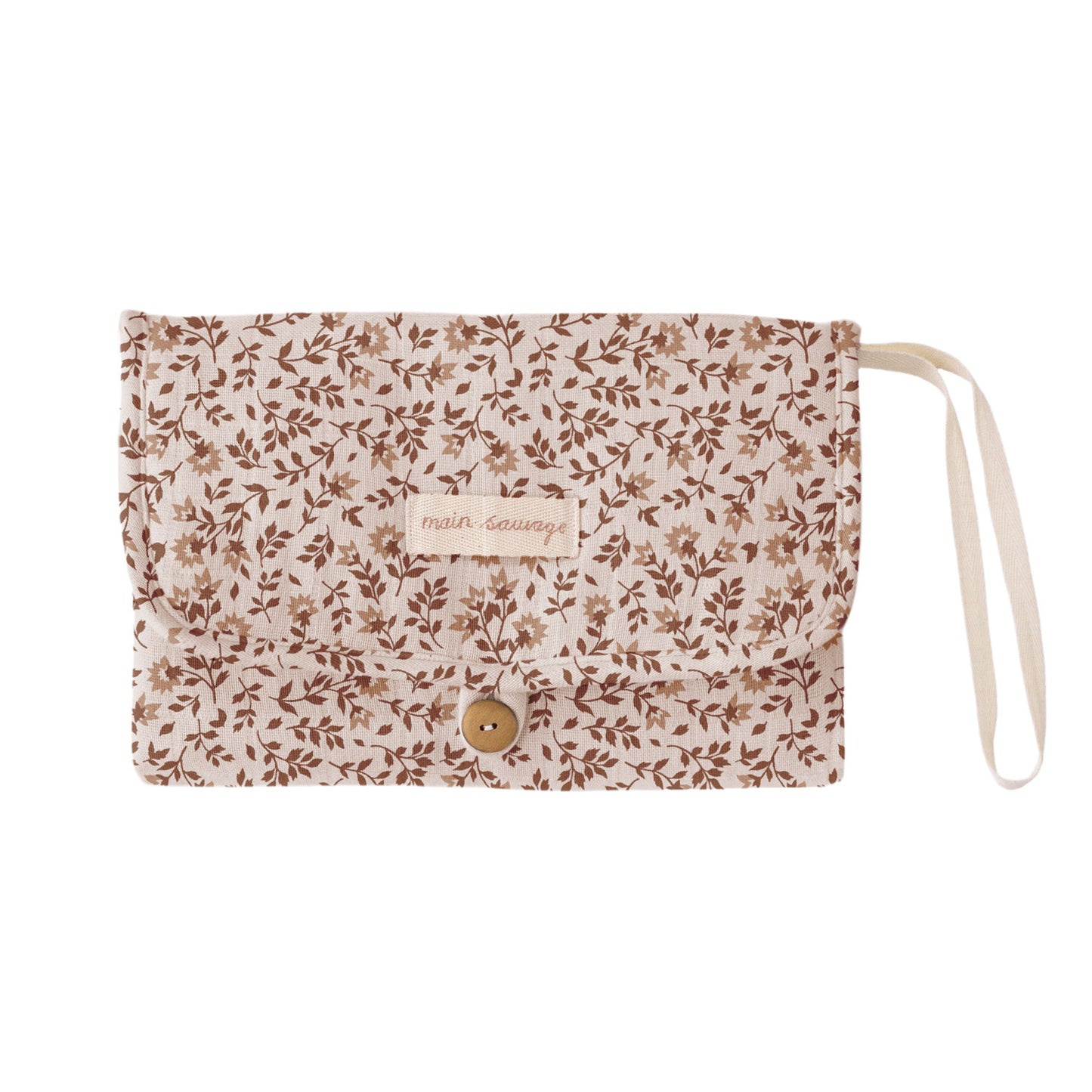 Changing Mat Cover- Hibiscus