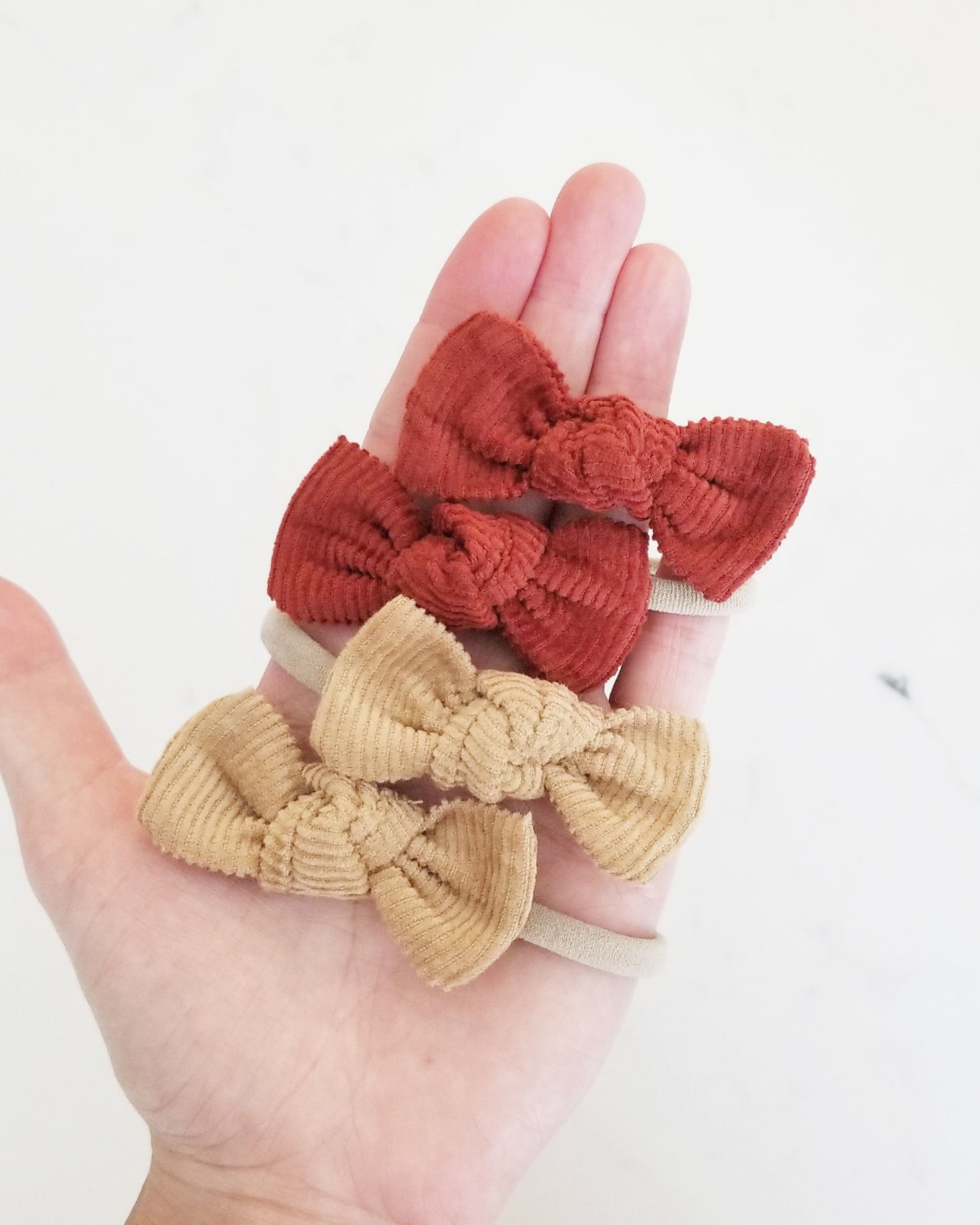 Knotted Mini- Toasty Corduroy
