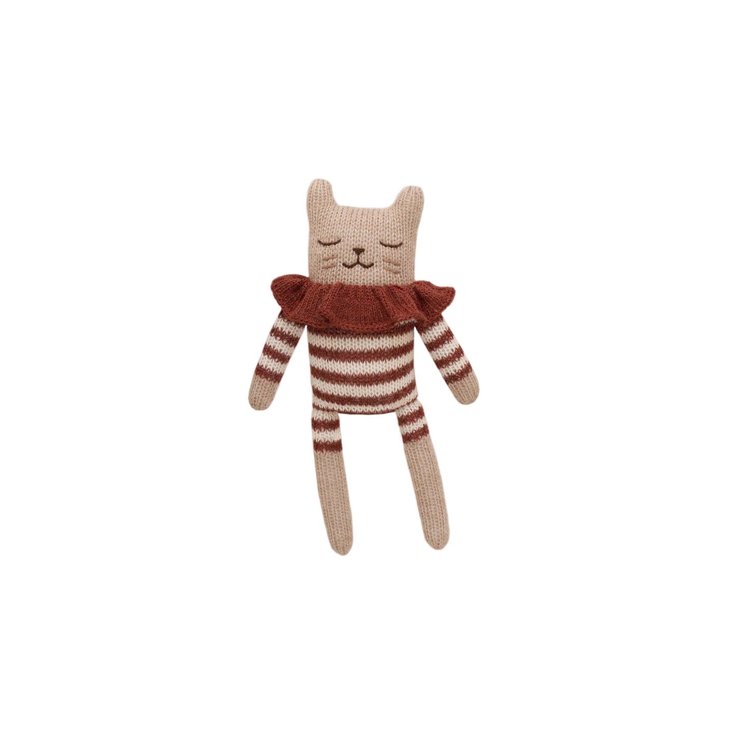 Kitten Knit Toy- Sienna Striped Romper