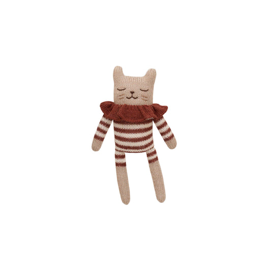 Kitten Knit Toy- Sienna Striped Romper