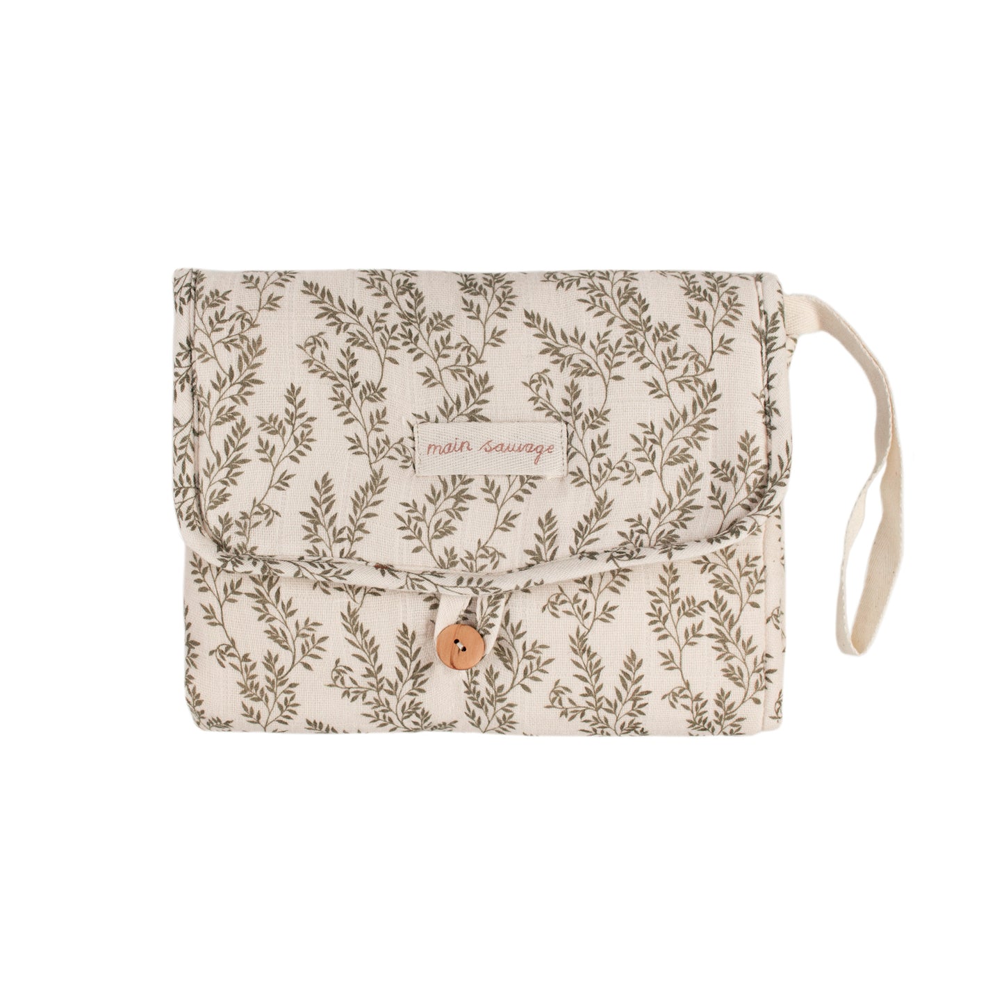Changing Mat Cover- Bay Leaves