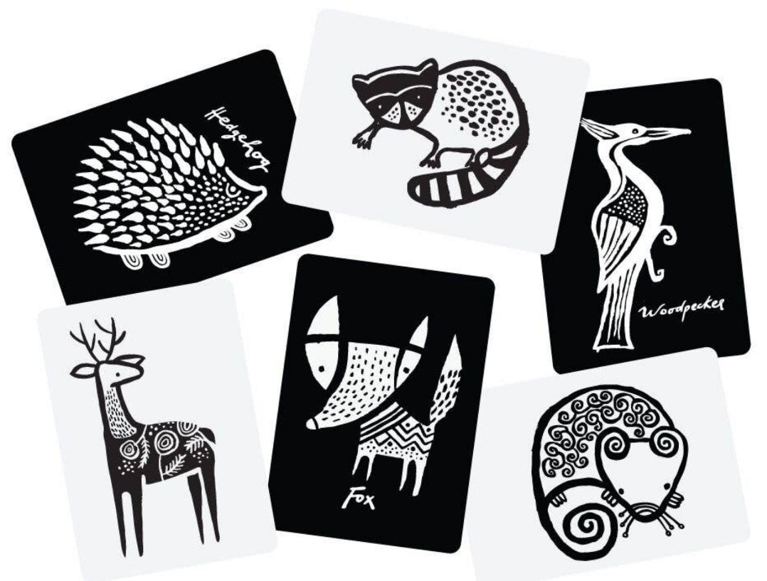 Art Cards for Baby- Woodland Animals