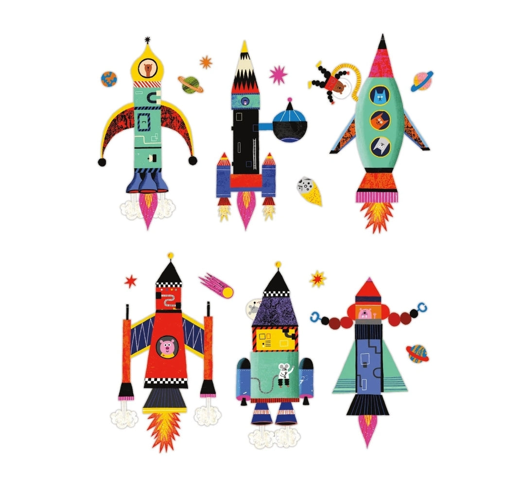 Magnetic Build It- Rocket Ship