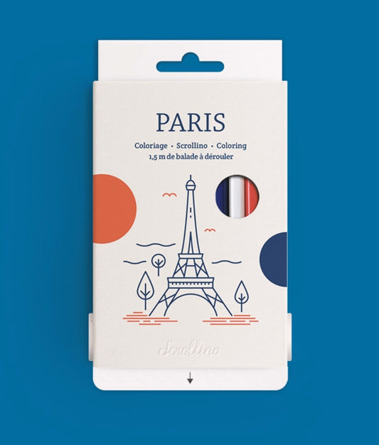 Scrollino Paris Coloring