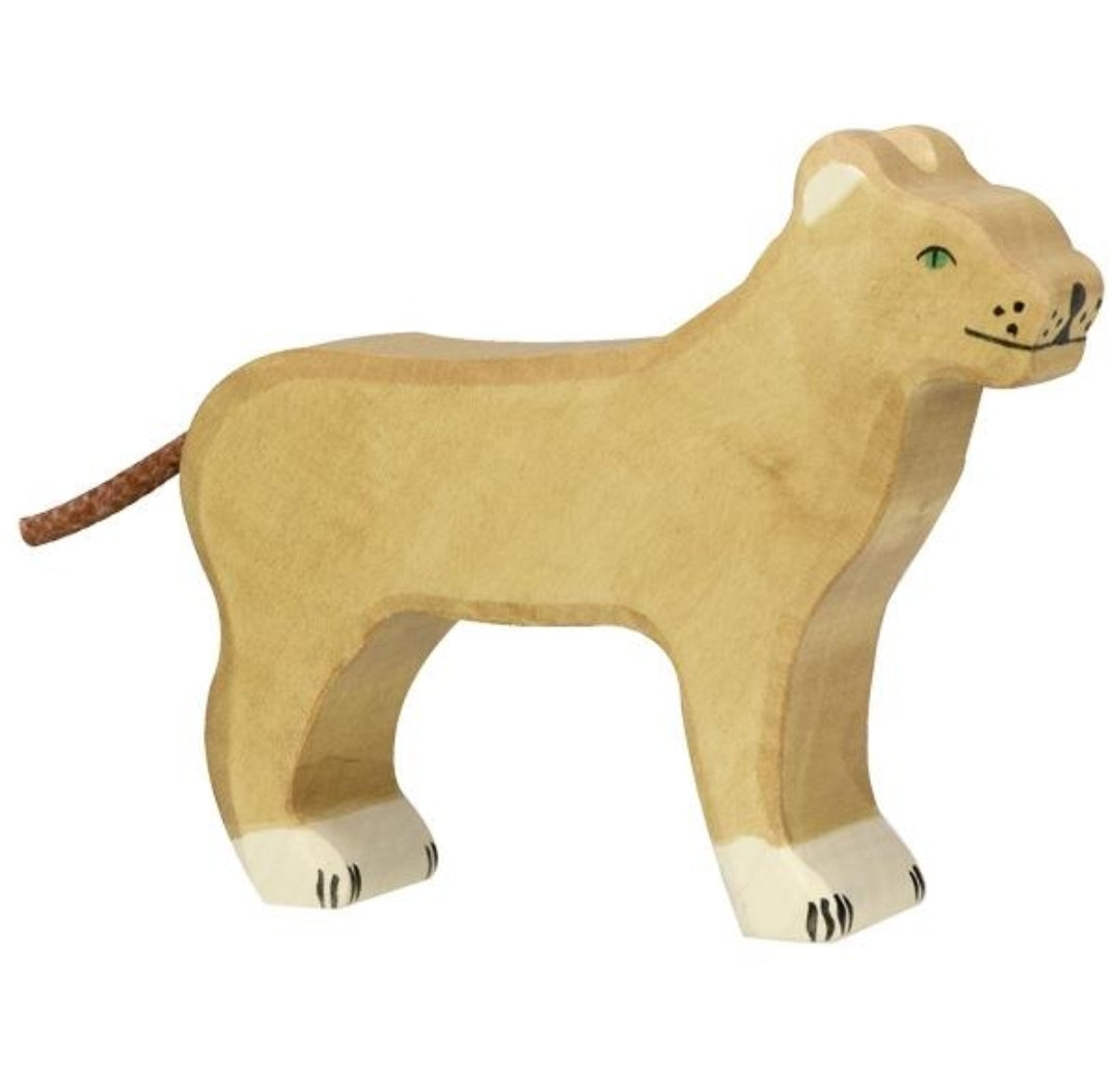 Holztiger Lioness