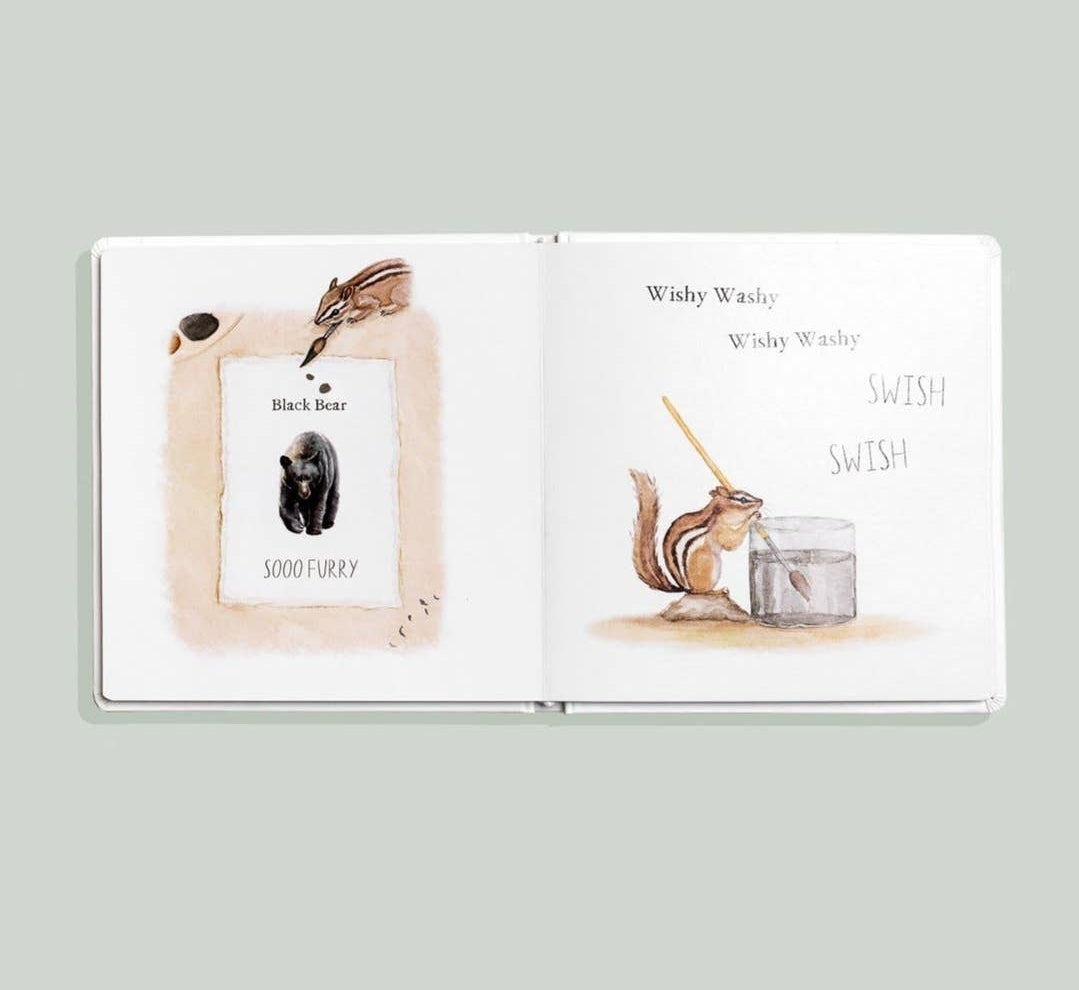 Wishy Washy: A Book of First Words and Colors