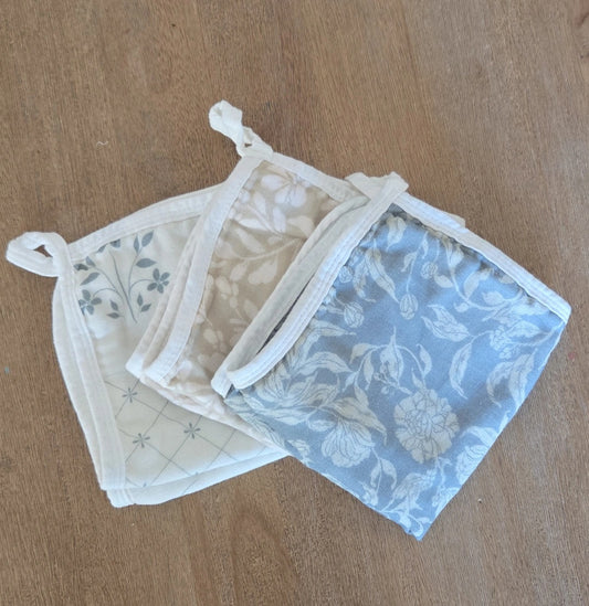 Multi-use Cloths- 3 PACK SET- NEW FLORALS