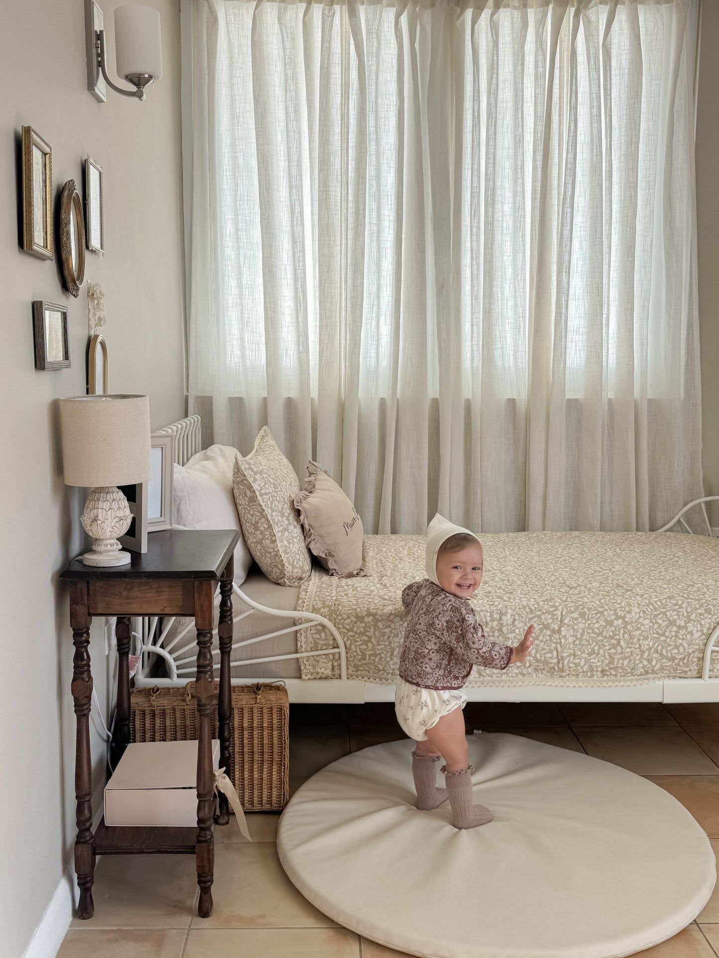 Big Kid Throw Blanket + Sham SET- Heritage Floral