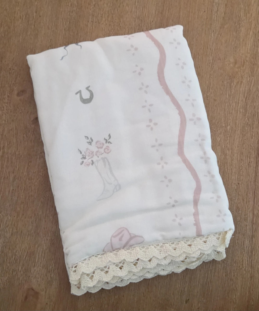 Pillowcase Sham- Vintage Cowgirl