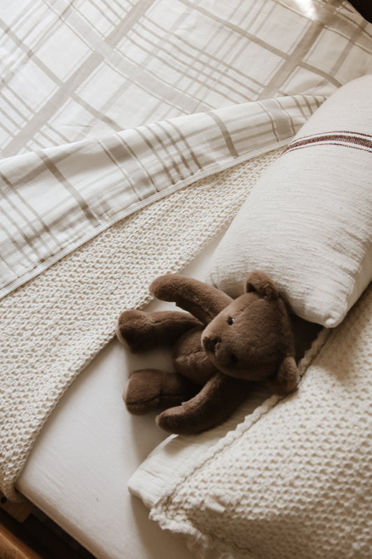 Rustic Plaid 6 Layer Gauze Blanket