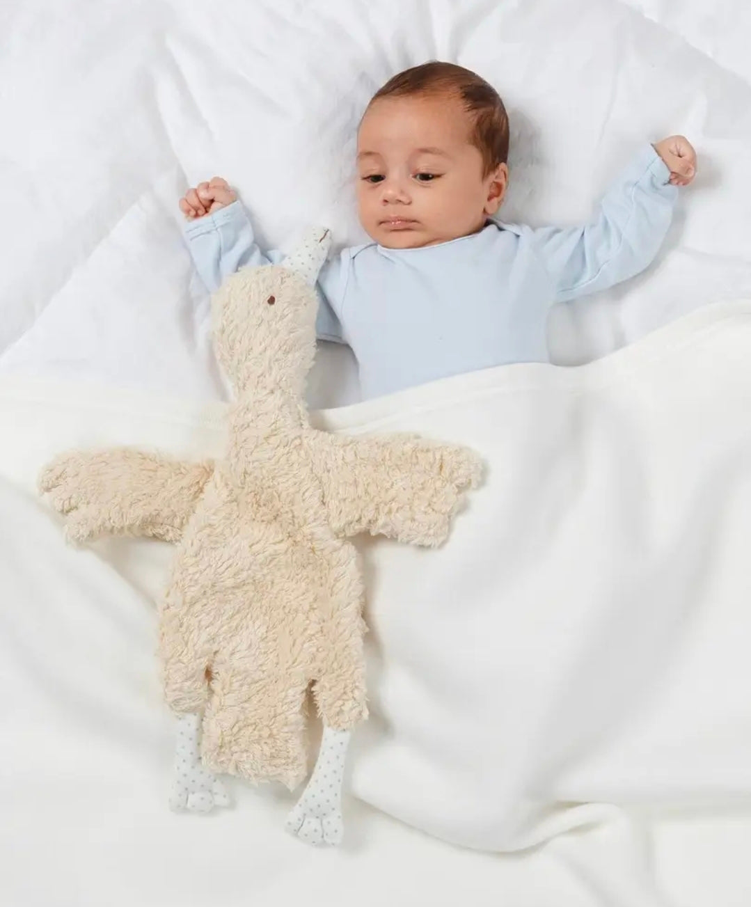 Goose Sherpa Snuggle Lovey