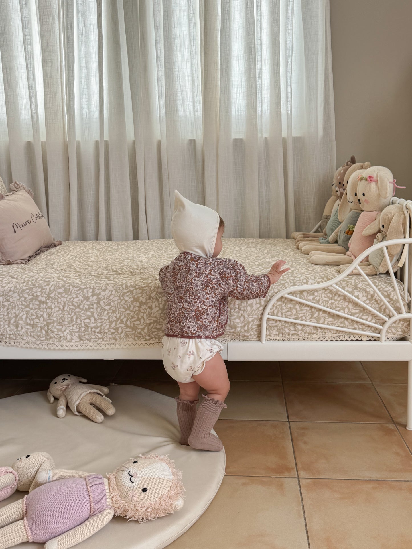 Big Kid Throw Blanket + Sham SET- Heritage Floral