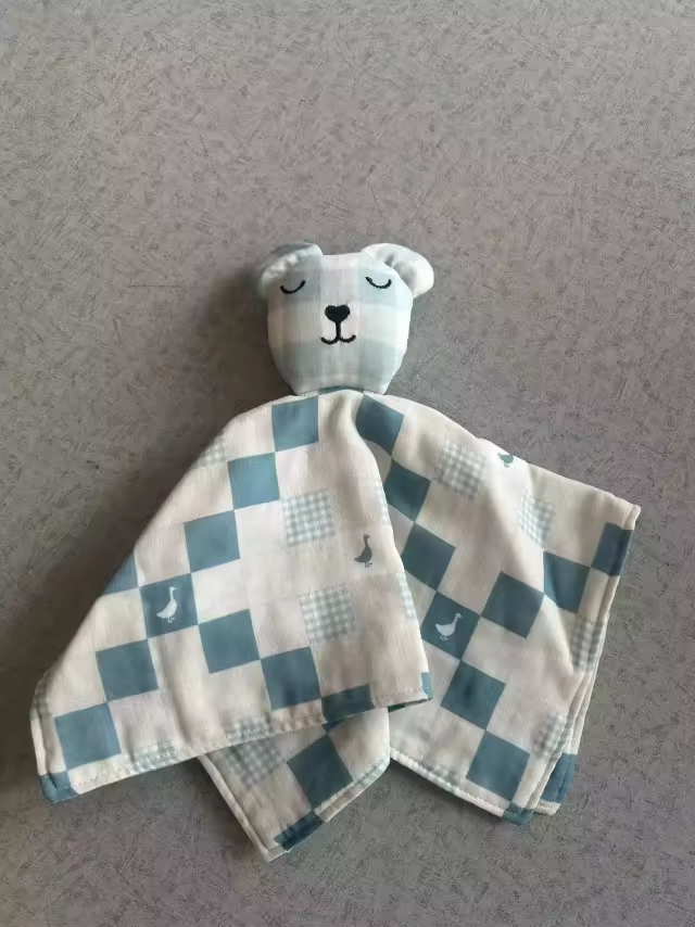 Grandma's Goose Quilt Bear Lovey