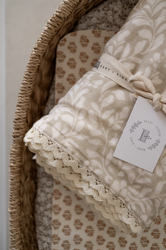 Heritage Floral 6 Layer Gauze Blanket