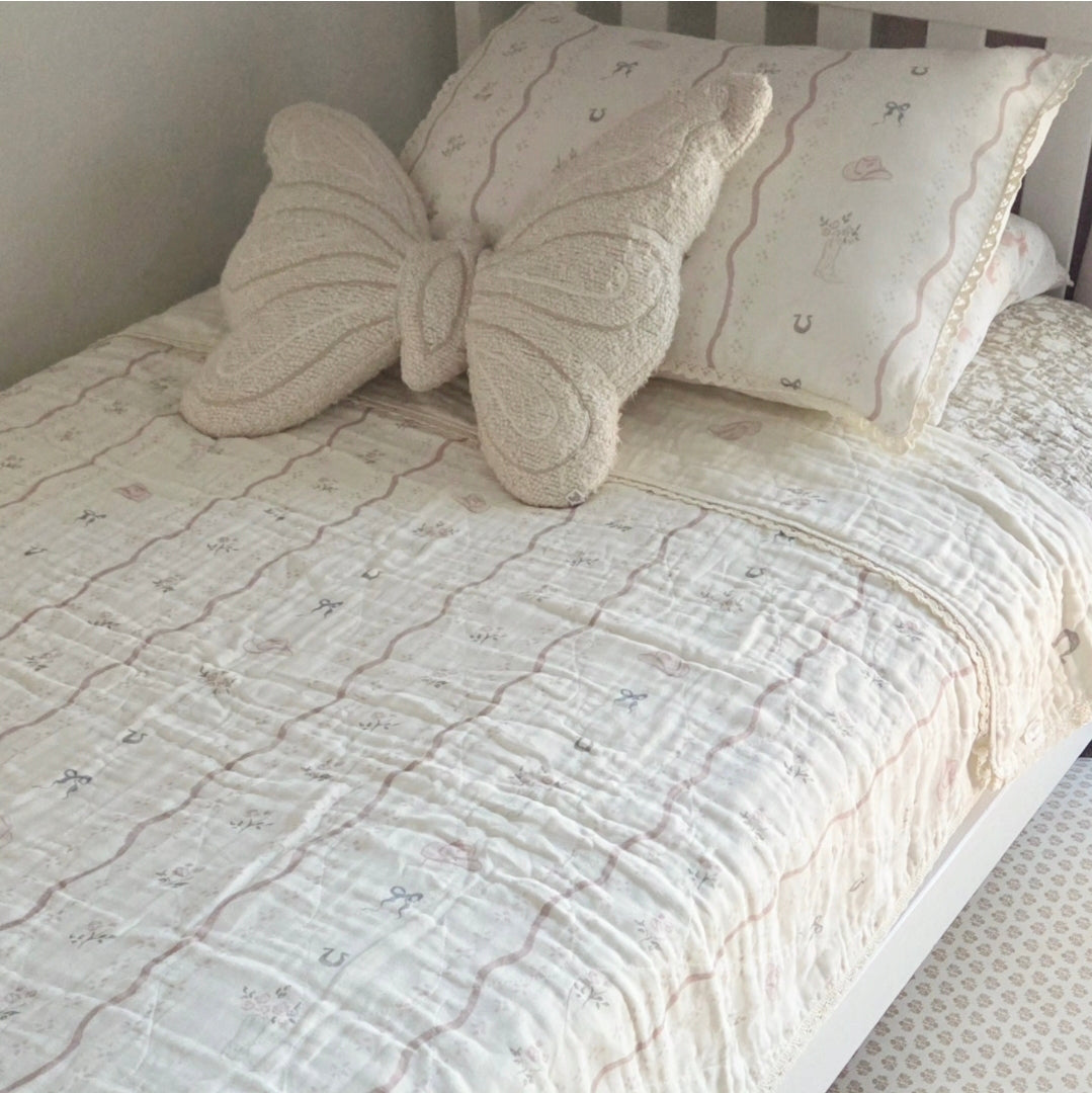 Pillowcase Sham- Vintage Cowgirl