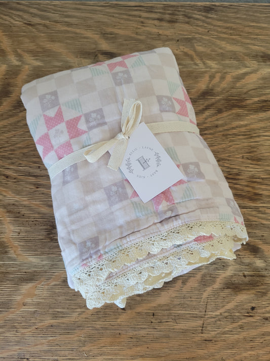 Margaret Quilt 6 Layer Gauze Blanket