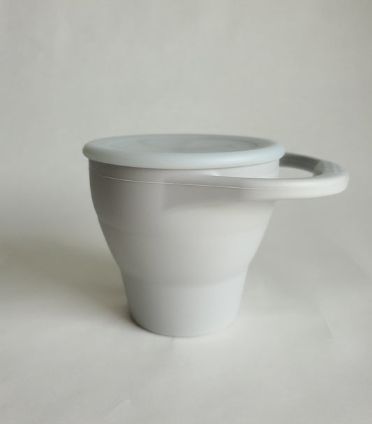 Silicone Snack Cup- Grey