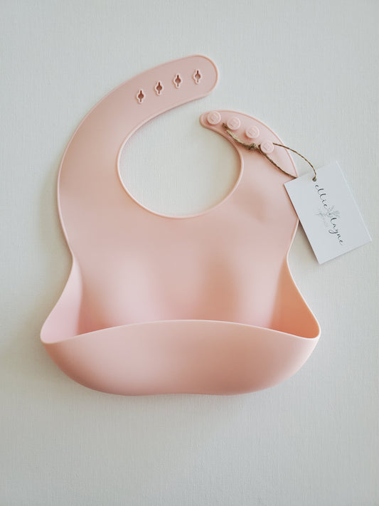 Silicone Bib- Blush