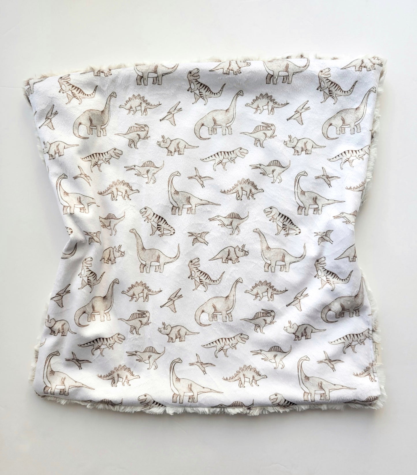 Cuddle Blanket Lovey- Sketched Dinos