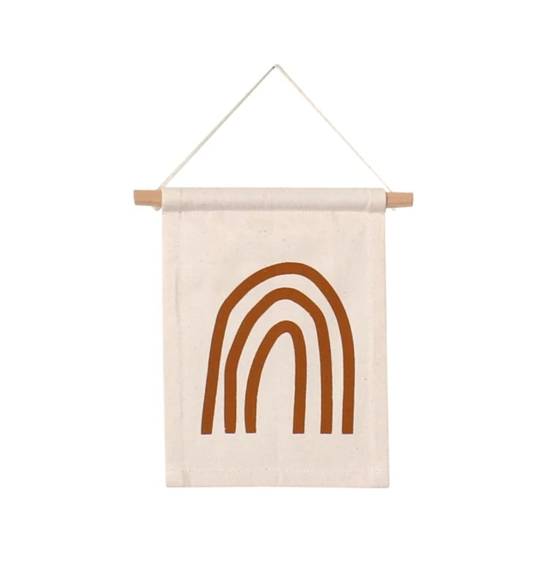 Hanging Sign Rust Rust Rainbow- Hang Sign – Ellie + Layne