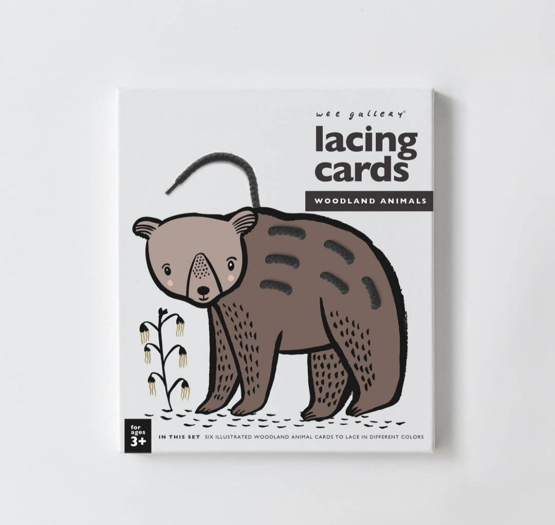Lacing Cards- Woodland Animals