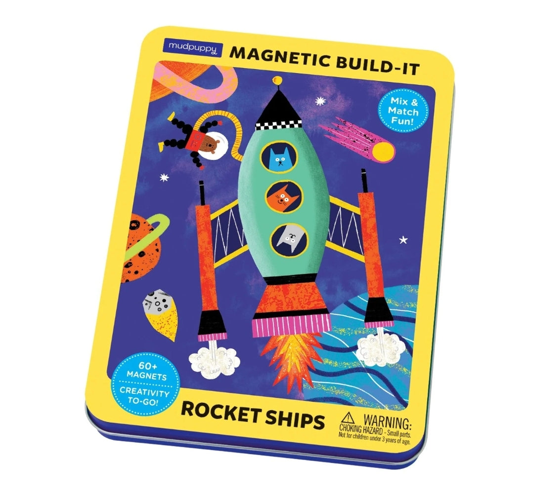 Magnetic Build It- Rocket Ship