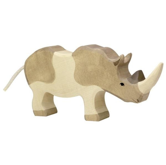 Holztiger Rhinoceros