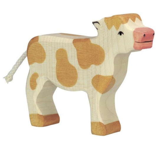 Holztiger Calf, Standing, Brown