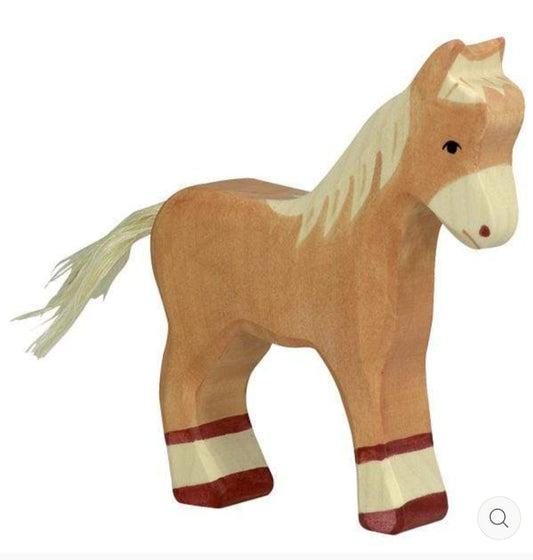 Holztiger Foal, Standing, Light Brown