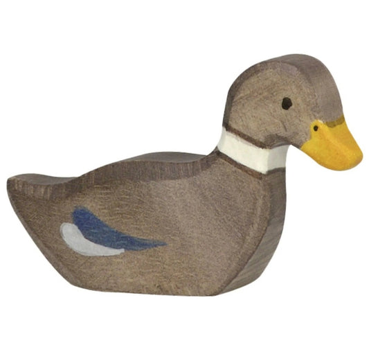 Holztiger Duck, Swimming